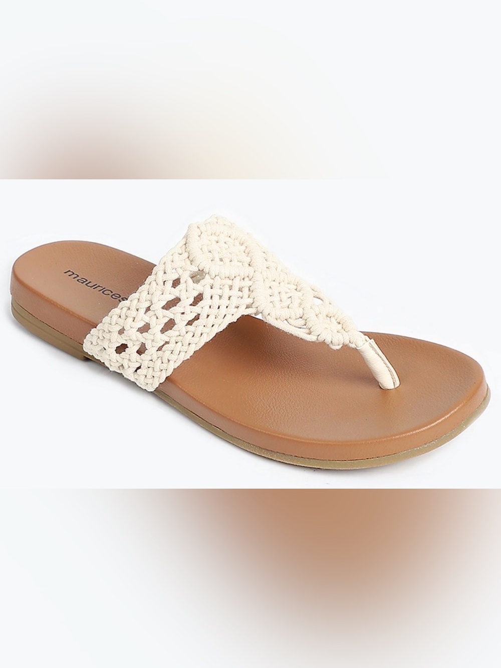 MAURICES SUPERCUSH RAEGAN CROCHET FLIP FLOP